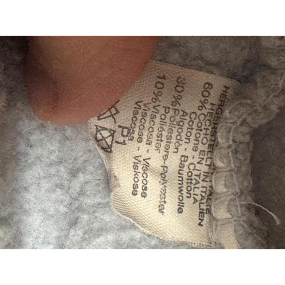 Brandy Melville Quarter Zip Sweatshirt Blue Gray Cozy Pullover NWOT - Picture 6 of 7